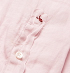 Incotex - Slim-Fit Linen Shirt - Men - Pink