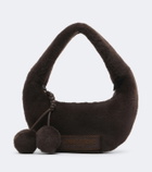 Jimmy Choo Winter shearling top-handle bag