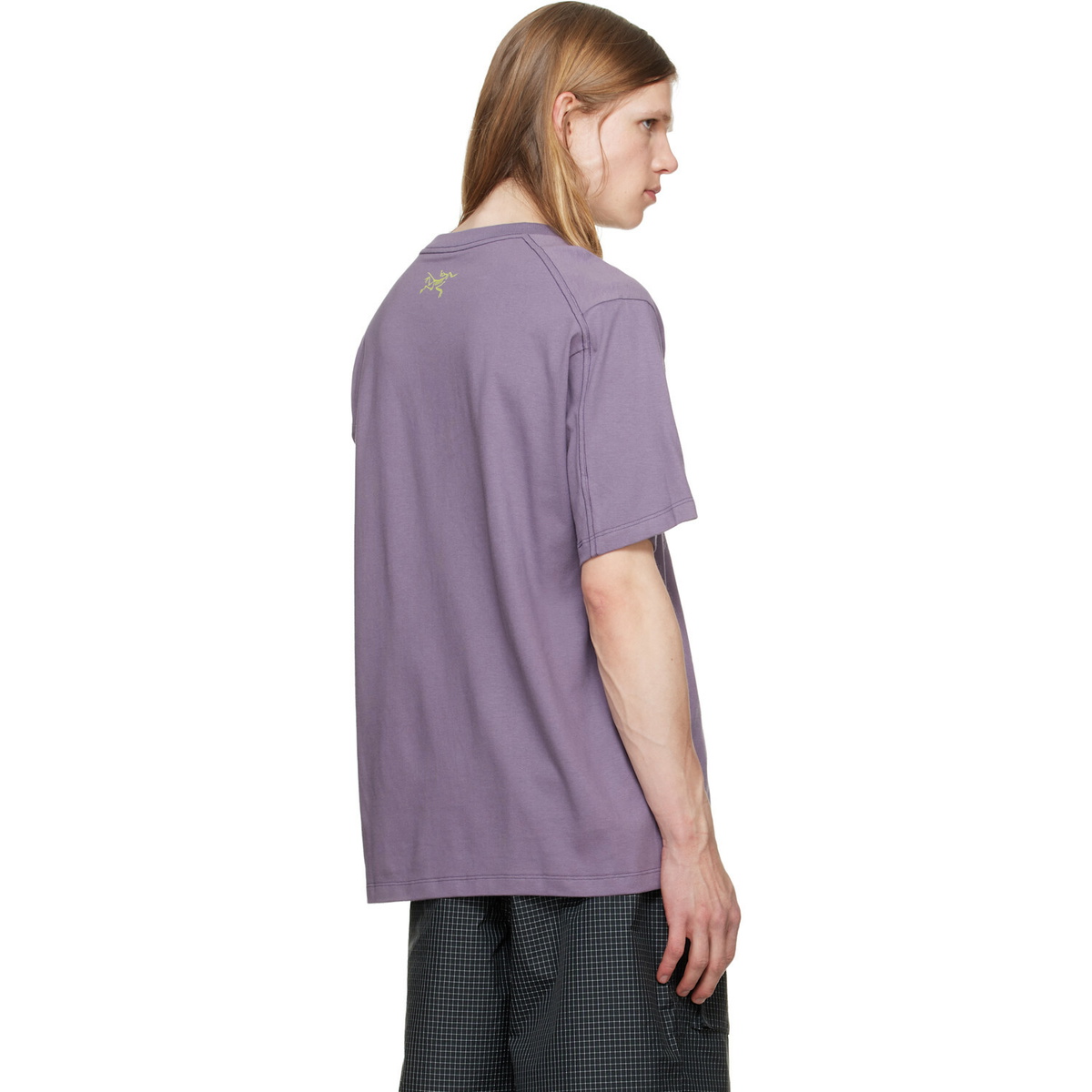 Arc'teryx Purple Kragg Cotton Lithographica S/S T-shirt