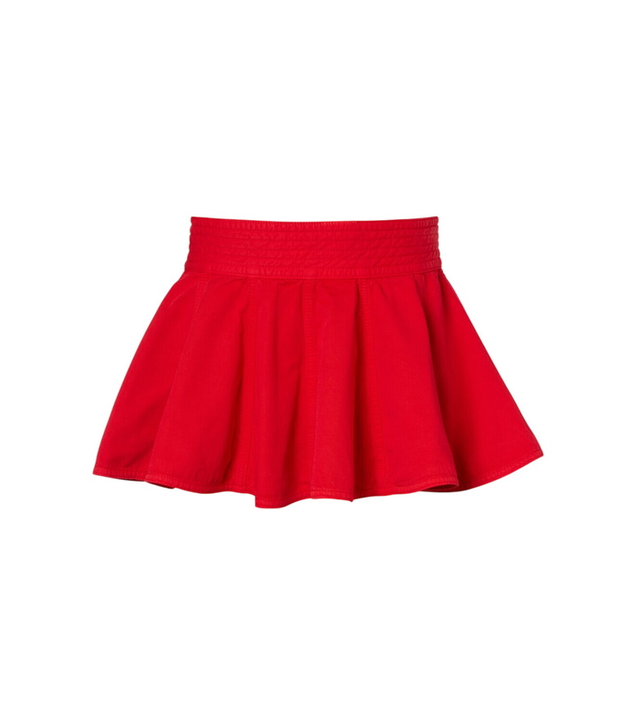 Photo: Alaïa Peplum denim belt