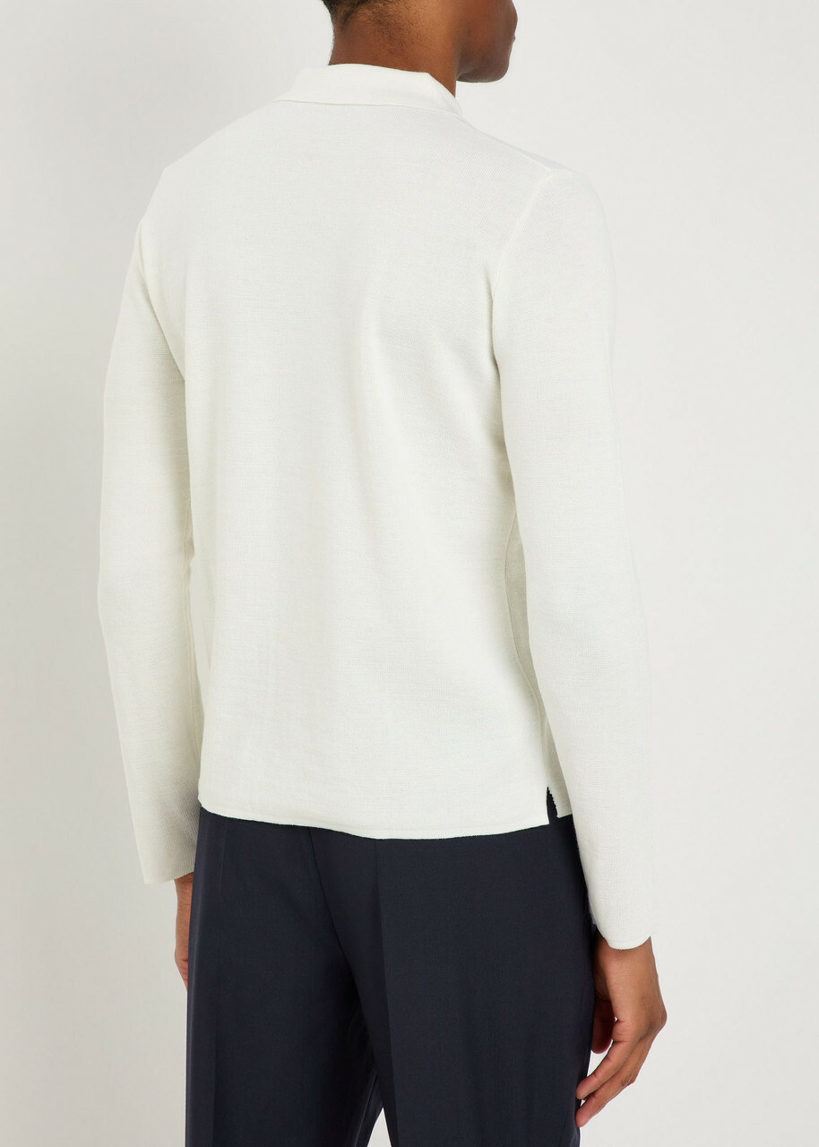 Aurélien Merino Wool Shirt Ivory