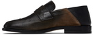 Maison Margiela Black & Brown Tabi City Loafers