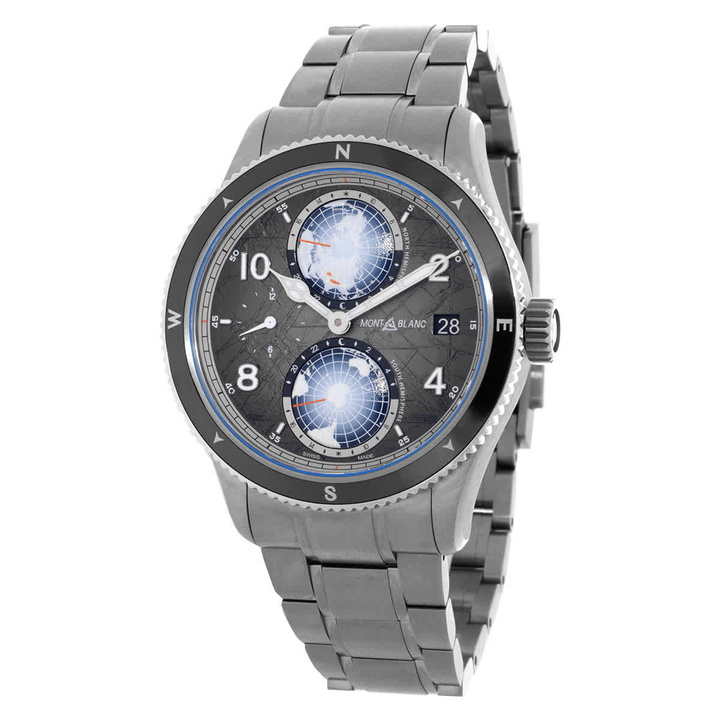 Photo: MontBlanc 1858 Geosphere 0 Oxygen The 8000 Automatic Mens Watch 130982
