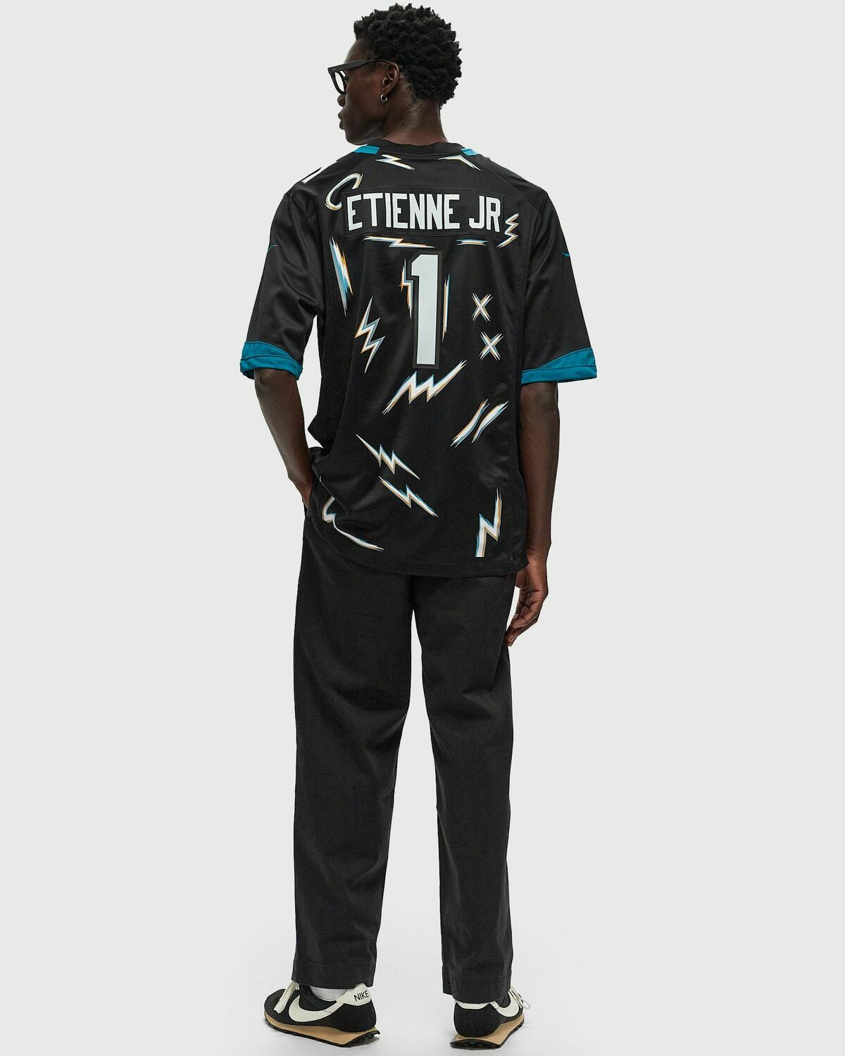 Fanatics Nike X Hard Jacksonville Jaguars Game Jersey Travis Etienne Jr 1 Black Jerseys