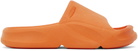 Heron Preston Orange Eco Molded Slides