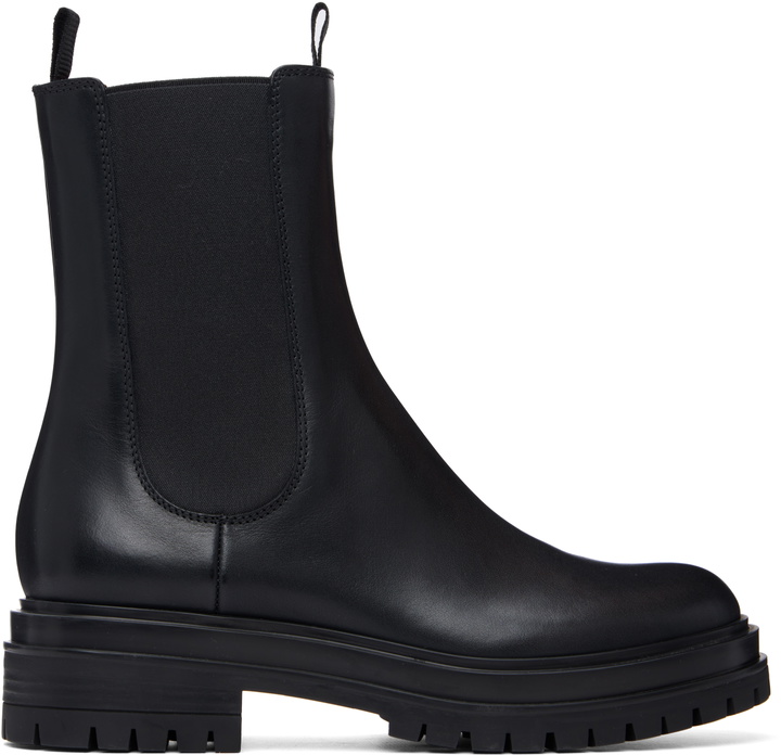 Photo: Gianvito Rossi Black Chester Chelsea Boots