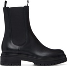 Gianvito Rossi Black Chester Chelsea Boots