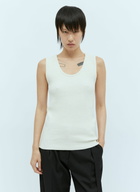 TOTEME Bouclé Knit Tank Top
