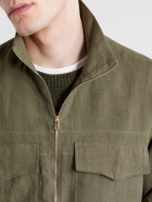 Paul Smith - Linen Overshirt - Green