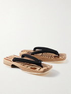 Snow Peak - Cotton-Canvas and Cedar Sandals