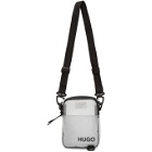 Hugo Grey Mini Cyber Bag