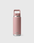 Yeti Rambler 26oz Colour Straw Bottle 2.0 Pink Outdoor Equipment