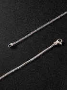John Hardy - ID Tag Sterling Silver Sapphire Pendant Necklace