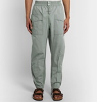 Isabel Marant - Tilsen Tapered Cotton Cargo Trousers - Green