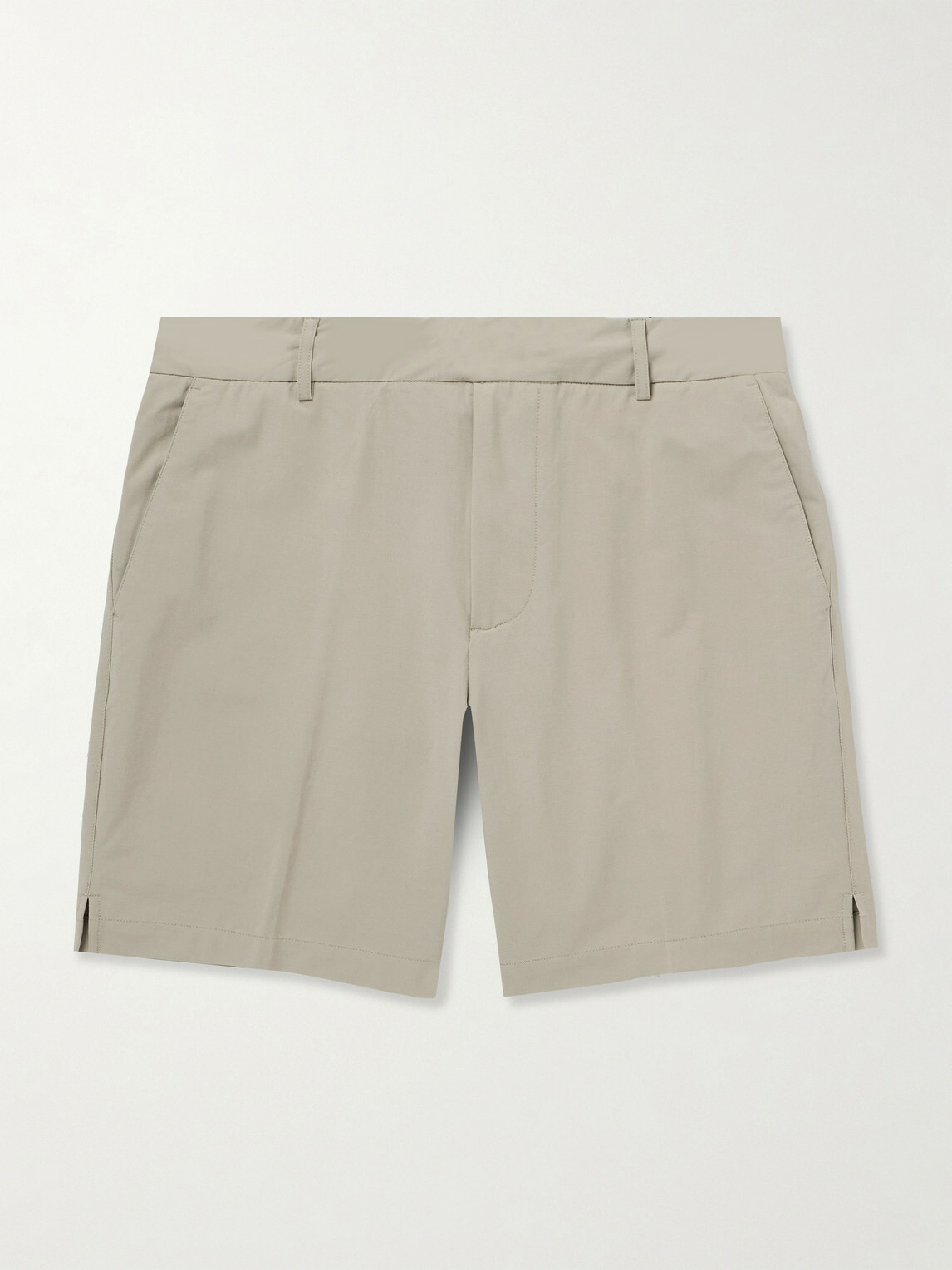 James Perse - Straight-Leg Stretch Cotton-Blend Golf Shorts - Neutrals