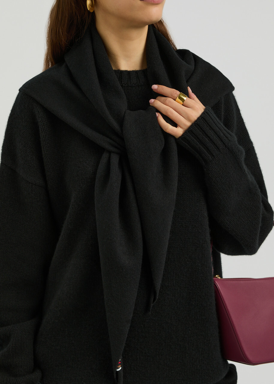 Extreme Cashmere N°150 Witch Cashmere-blend Scarf - Black - One