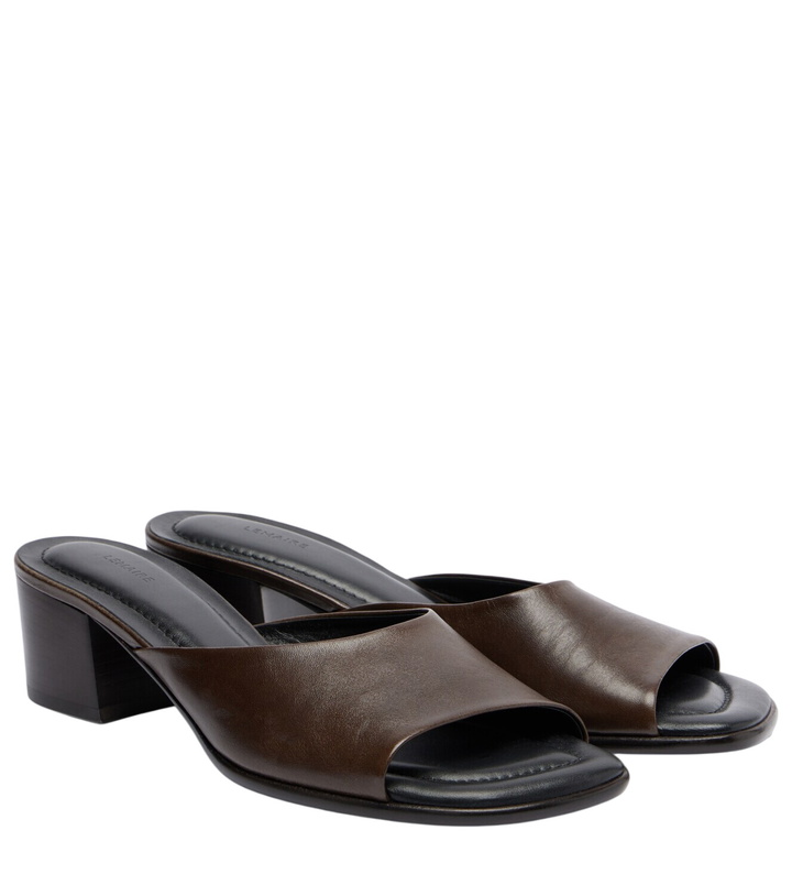 Photo: Lemaire 55 leather mules