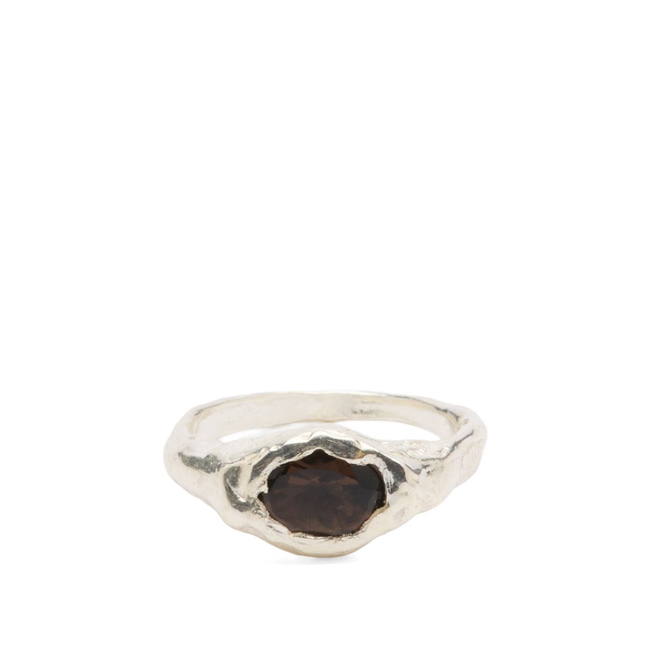 Photo: Simuero Women's Faro Ring in Silver/Brown