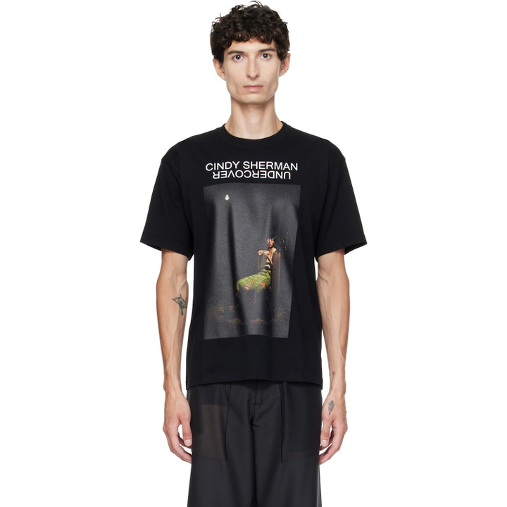 Photo: UNDERCOVER Black Cindy Sherman UC2F4814-3 T-shirt