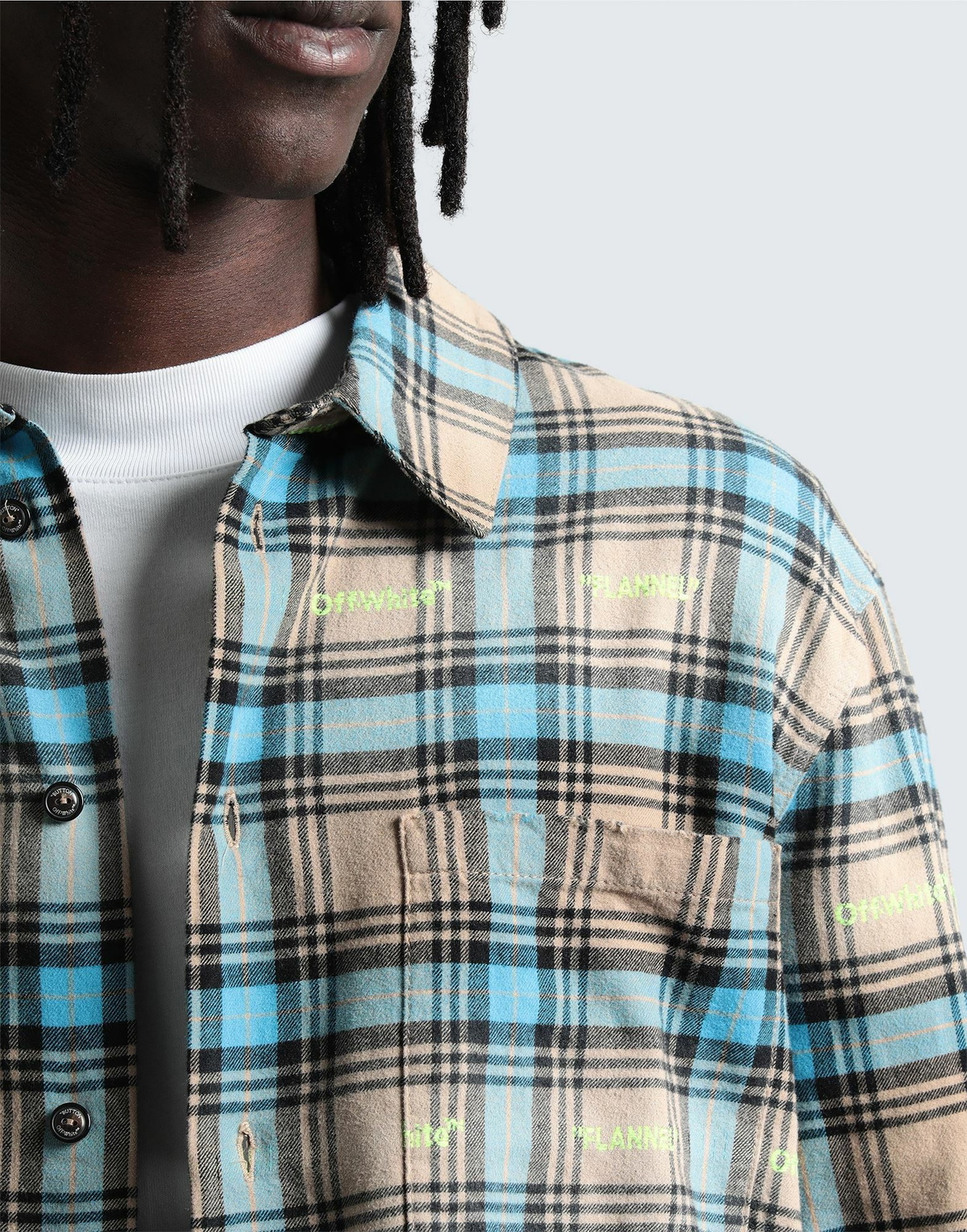 Off-white Mens Shirt Light brown