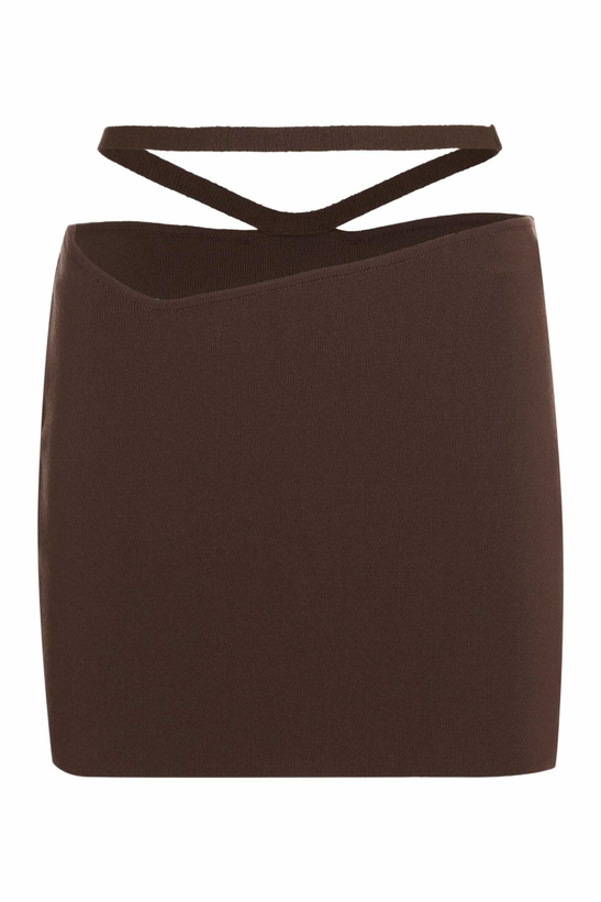 Photo: ANDREĀDAMO Knitted Mini Skirt