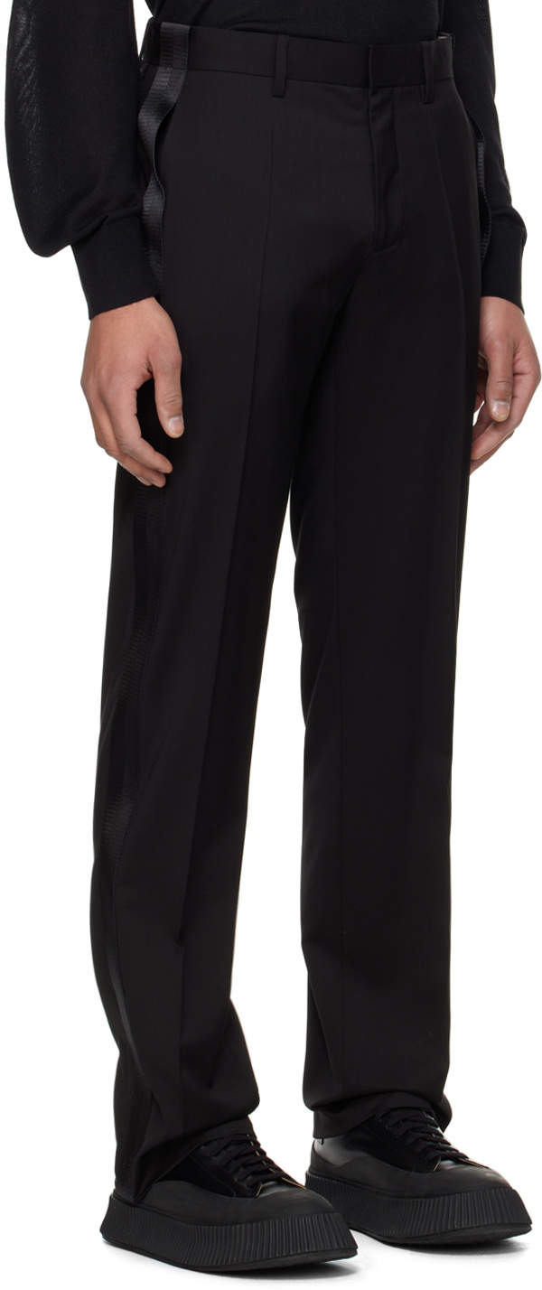 Helmut Lang Black Car Trousers
