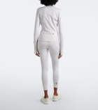 Adidas by Stella McCartney Logo leopard-print jacket
