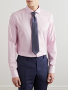 Canali - Impeccable Slim-Fit Striped Stretch-Cotton Shirt - Pink