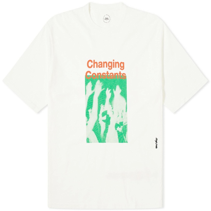 Photo: Magic Castles Men's Changing Constants T-Shirt in Off White