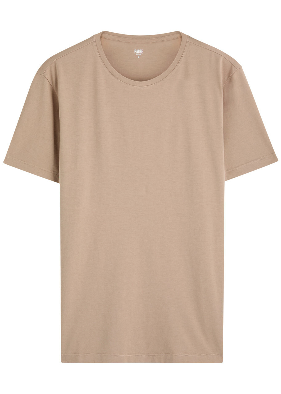 Paige Sorden Cotton T-shirt Light Brown