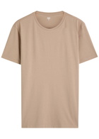 Paige Sorden Cotton T-shirt Light Brown