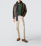 Tom Ford Leather blouson jacket
