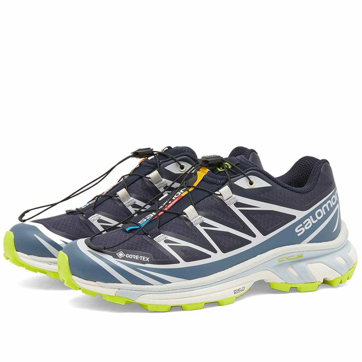 Photo: Salomon XT-6 Gore-Tex Sneakers in Night Sky/China Blue