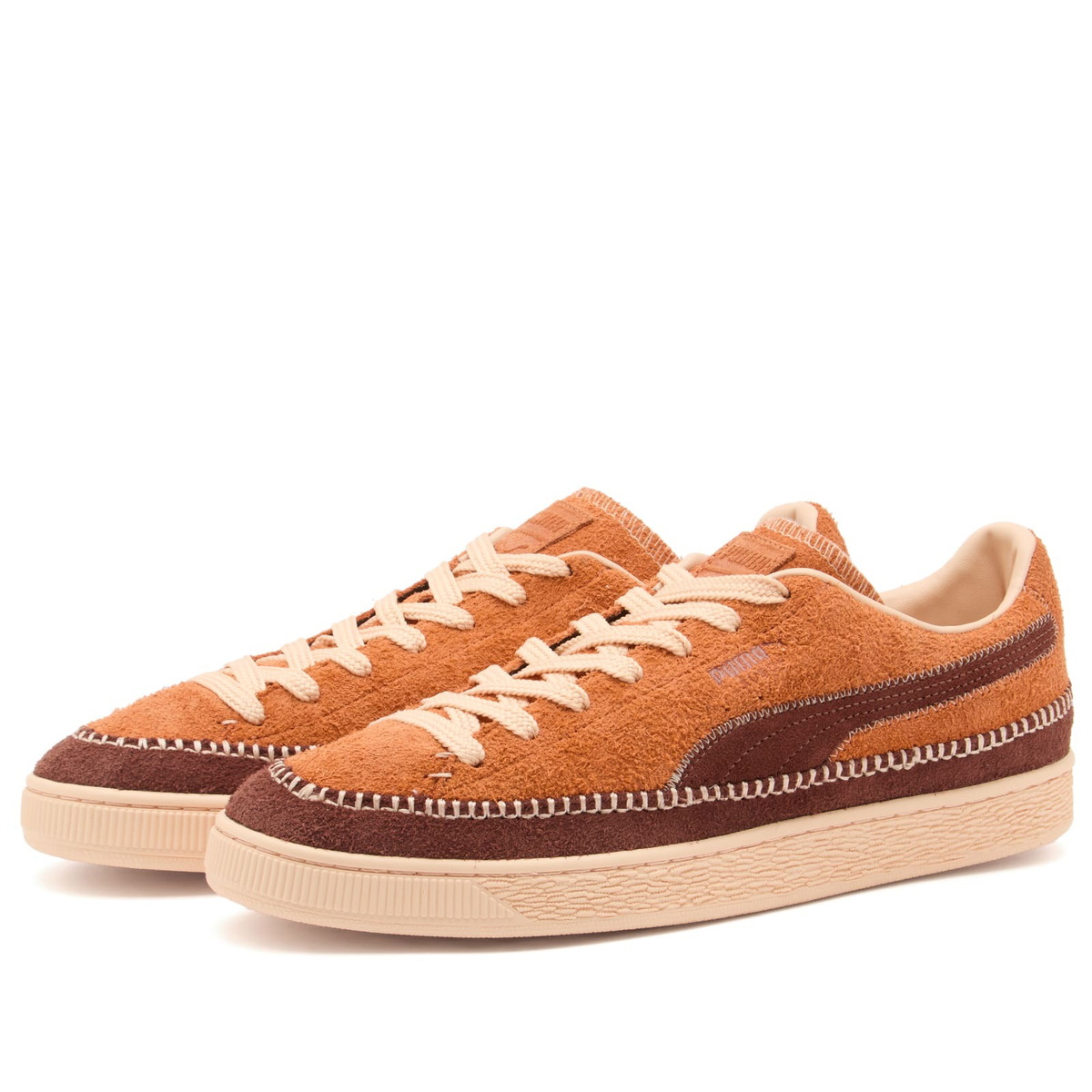 Puma Suede Moccasin Sneaker in Brandy/Chocotart
