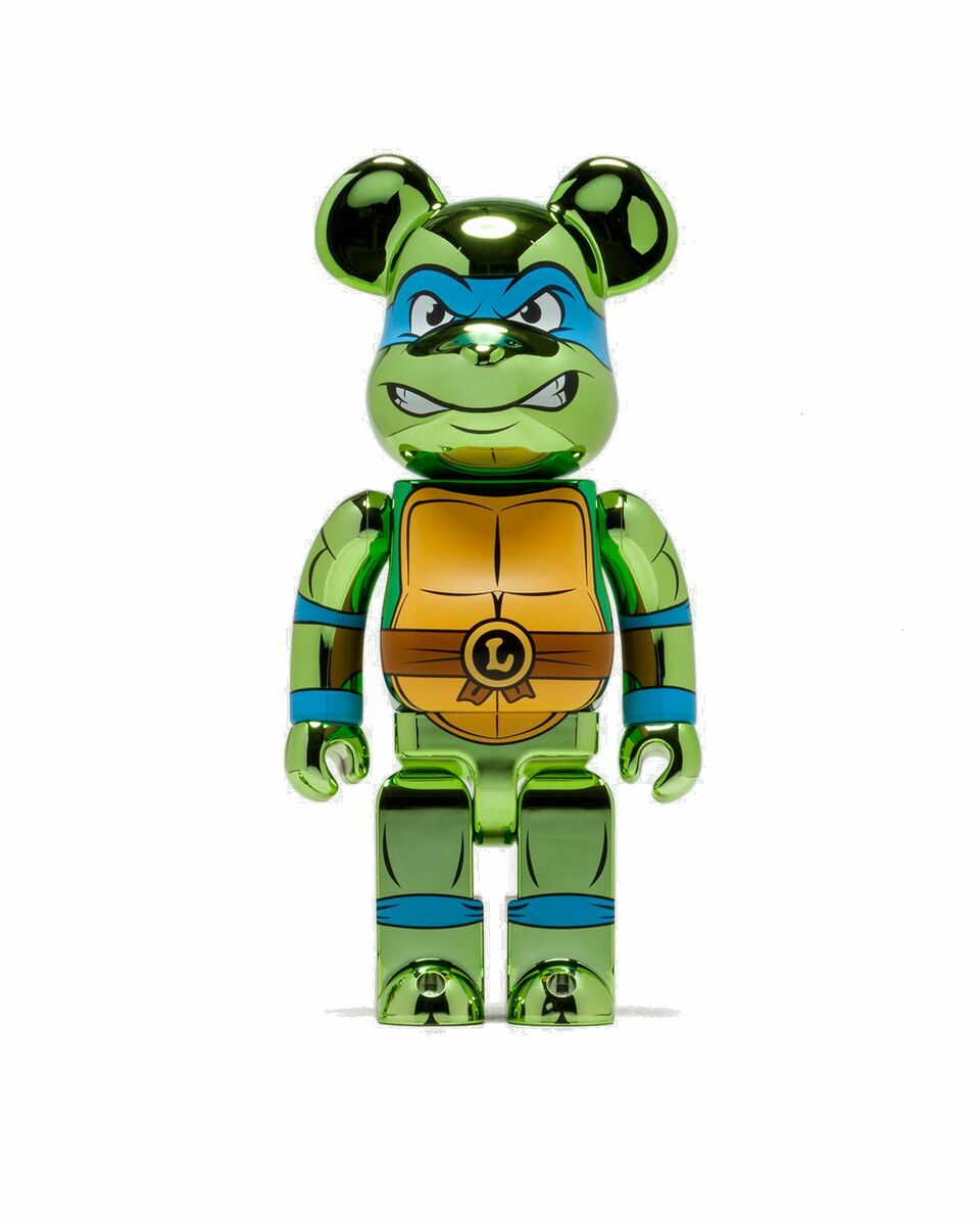 Photo: Medicom Bearbrick 1000% Tmnt Leonardo Chrome Green - Mens - Toys