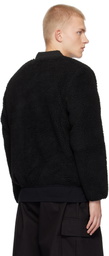 PLACES+FACES Black 'P+F' Sherpa Jacket