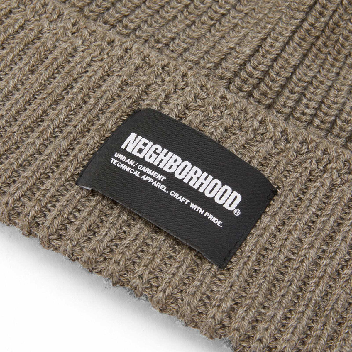 Neighborhood Men's JP Beanie in Olive Drab 