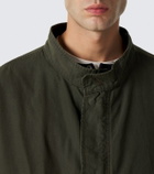 A.Presse Wool and cotton parka