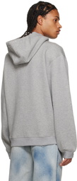 Y/Project Gray Print Hoodie