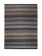 Missoni Home Grey, Black And Beige Chen Throw 140x200cm