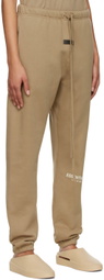 Fear of God ESSENTIALS Tan Cotton Lounge Pants