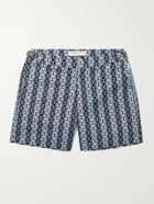 ORLEBAR BROWN - Bulldog X Caliso Mid-Length Printed Swim Shorts - Blue