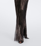 Maria Lucia Hohan Nadira silk bustier gown