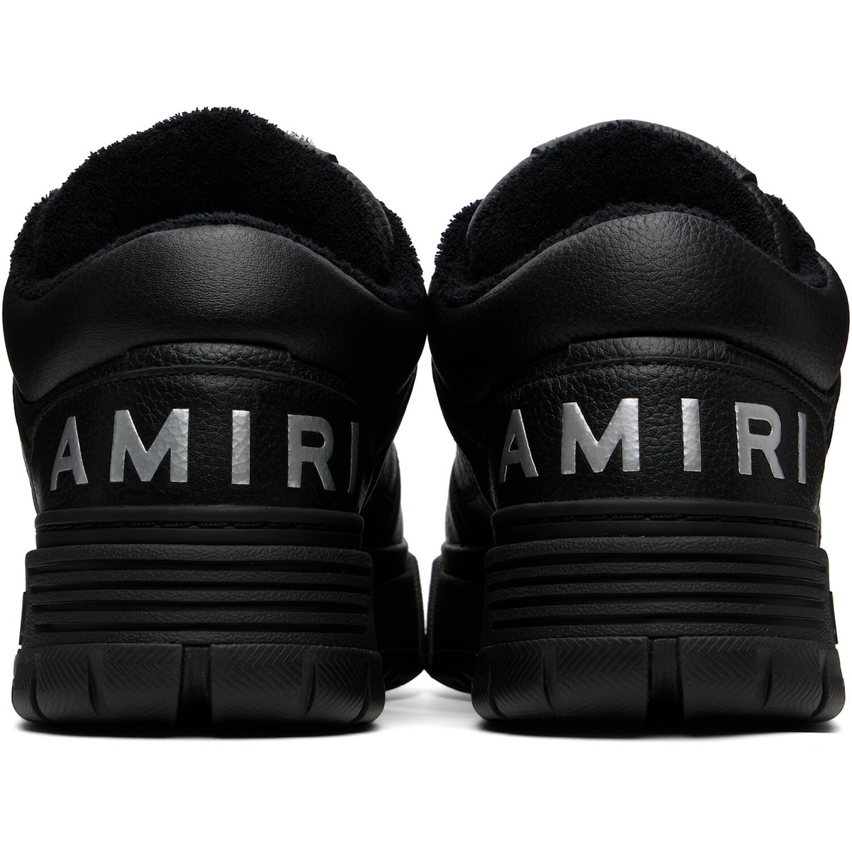 AMIRI Black Metallic MA-1 Sneakers