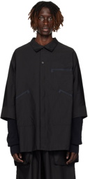 Y-3 Black Workwear Shirt