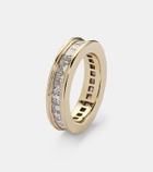 Octavia Elizabeth Ivy Eternity 18kt gold ring with diamonds