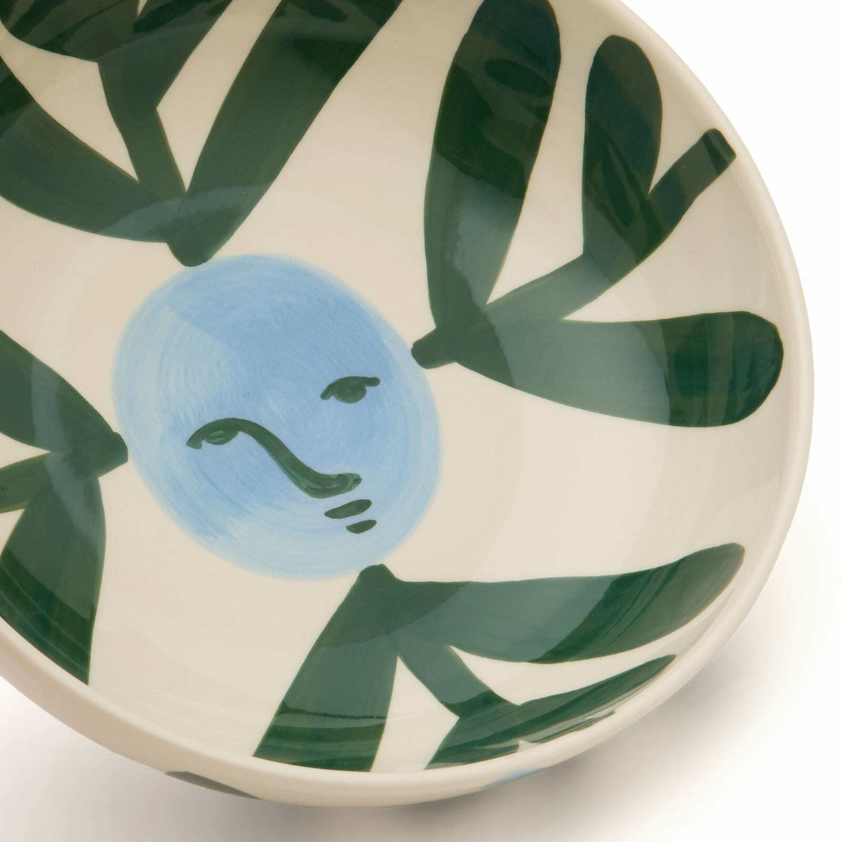 HAY x Emma Kohlmann La Pittura Bowl - Medium in Moon Face Vine 