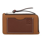 Loewe Tan Coin Card Holder