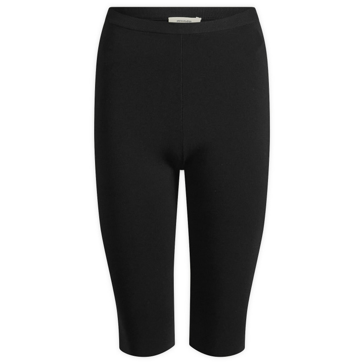 Photo: Entire Studios Women's Knit Capri in Black