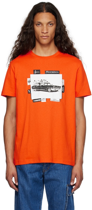 Photo: A.P.C. Orange JW Anderson Edition T-Shirt